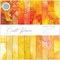 Craft Consortium Double-Sided Paper Pad 12"X12" 30/Pkg-Ink Drops - Sunset, 20 Designs